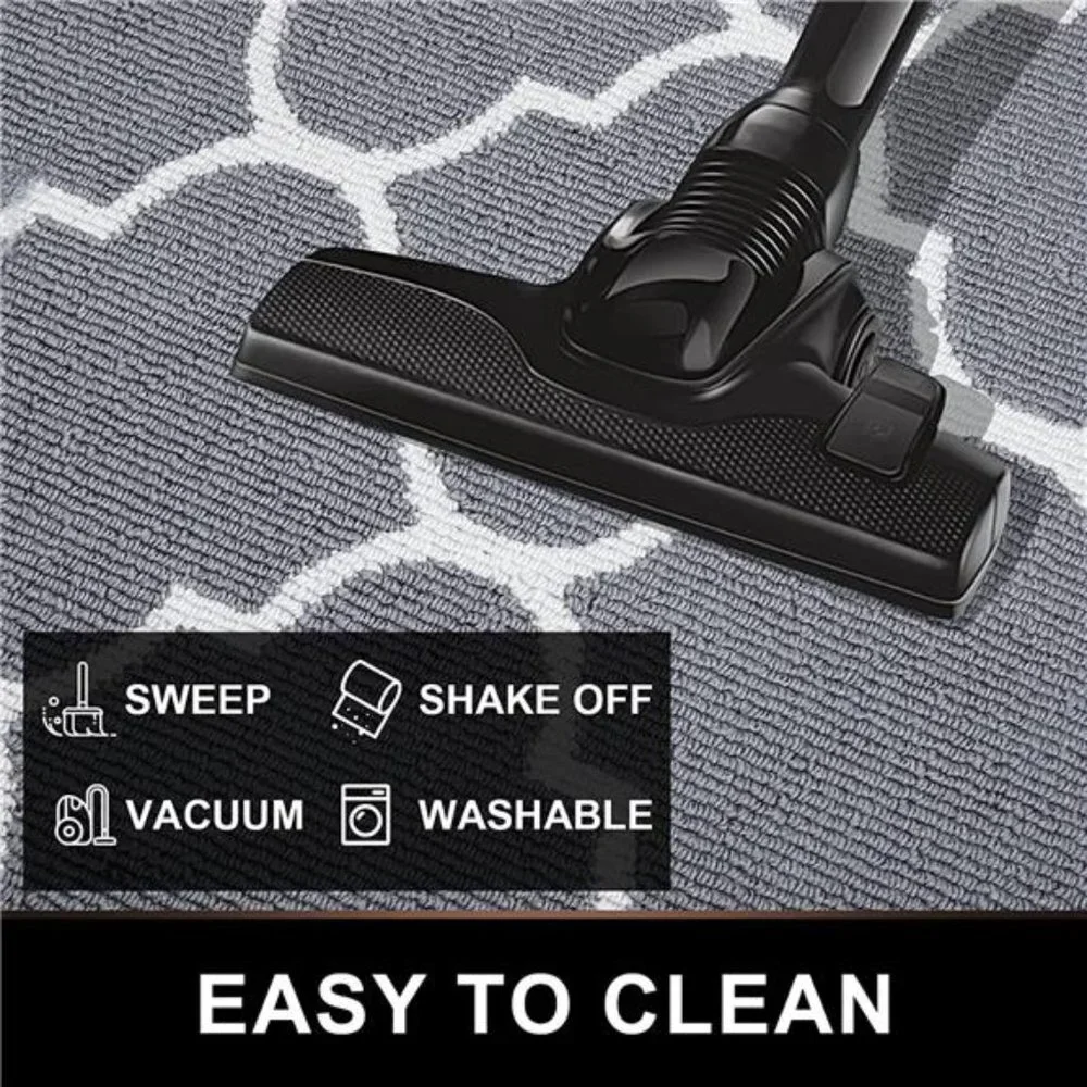 20x32, Non-Slip Absorbent Resist Dirt Entrance Rug, Machine Washable Low-Profile